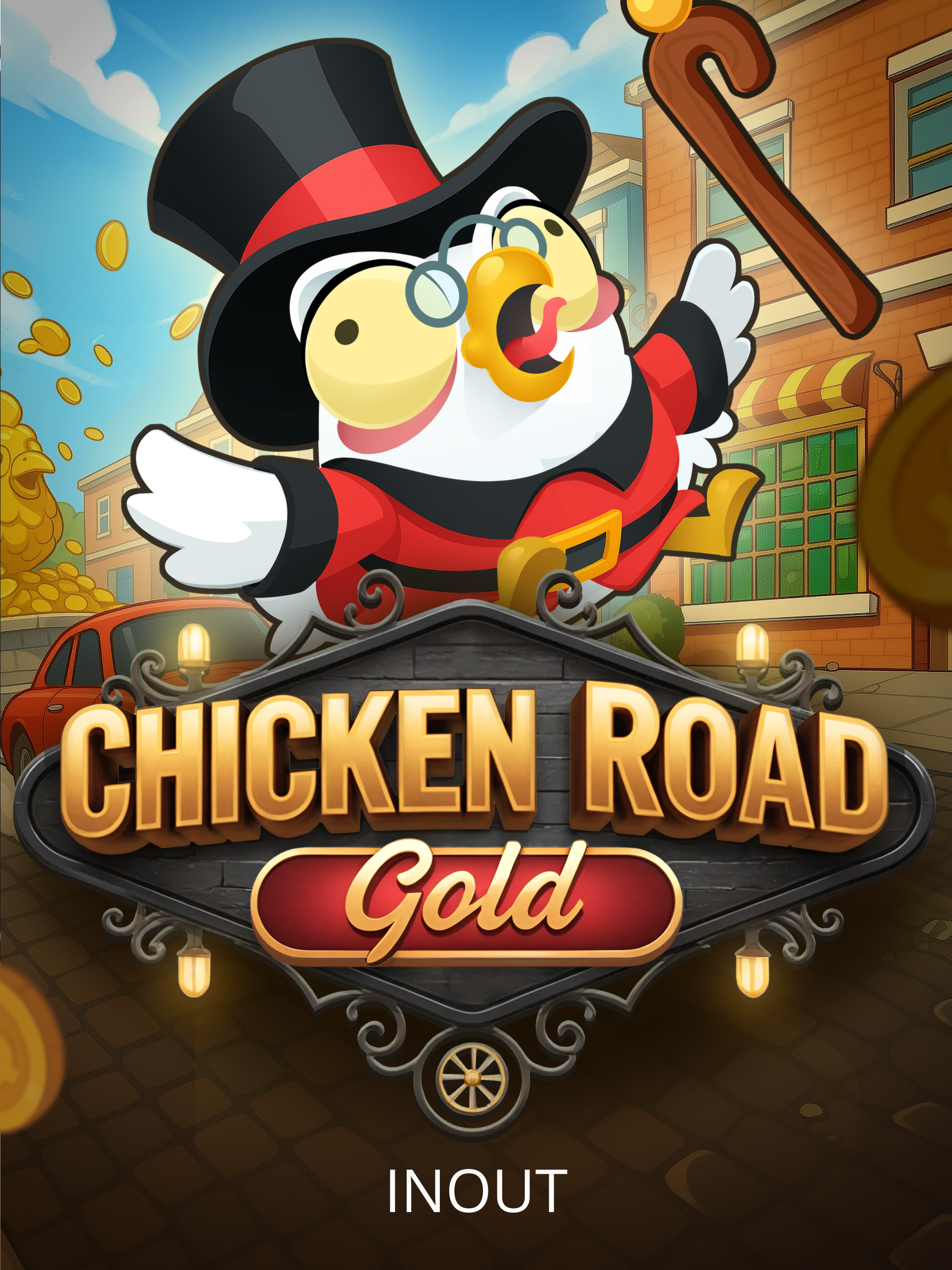 Slot makinesi Chicken Road Gold